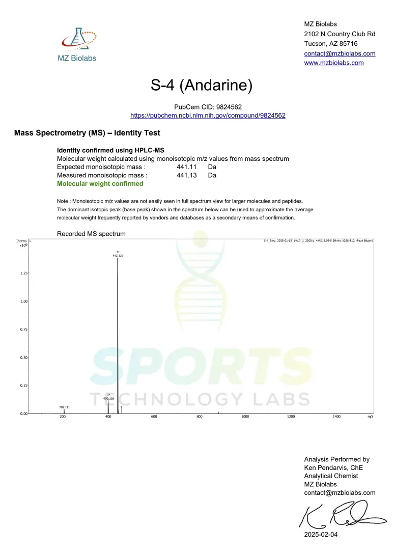 Andarine S4 Liquid – 50 mg/mL Andarine S4 Liquid – 50 mg/mL