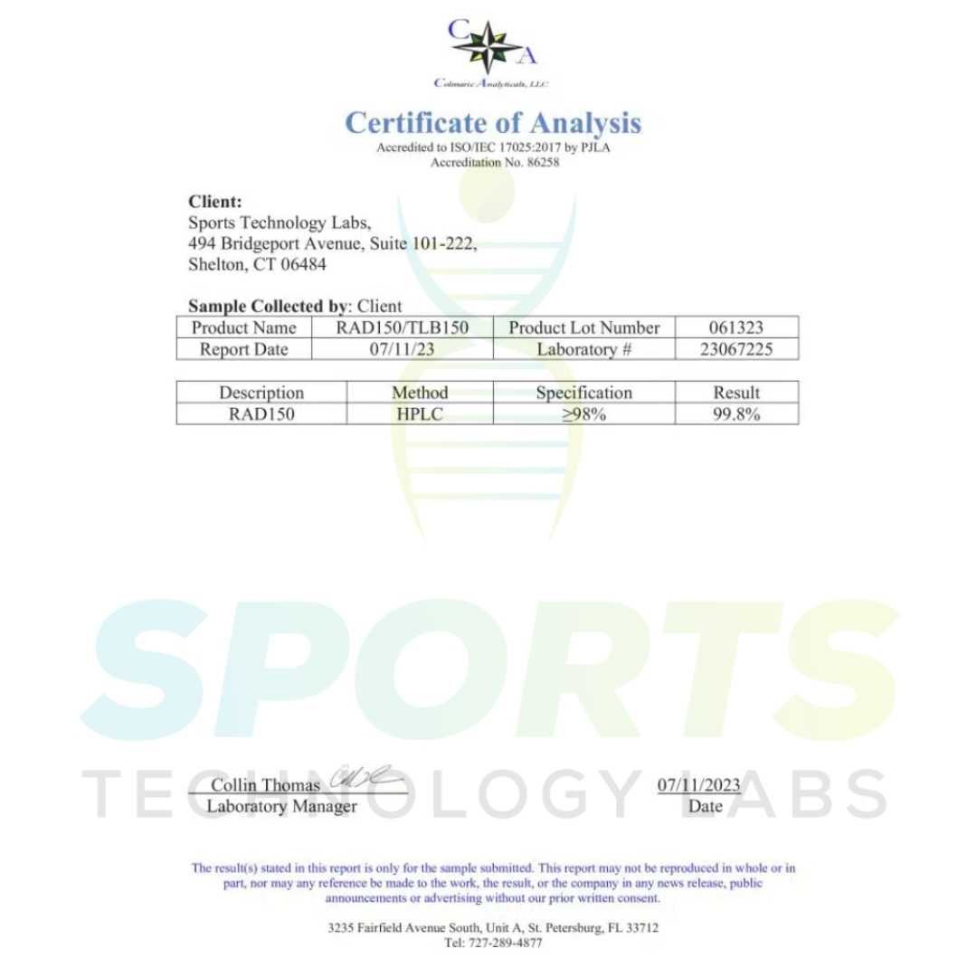 RAD-150 Powder (TLB-150) | 2 Grams RAD-150 Powder (TLB-150)
